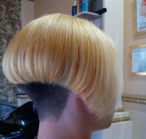 Inverted Bob Buzzed Nape Extreme Haircutting Blog Hairstyle Gallery