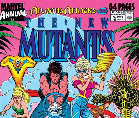 New Mutants Annual 1984 5 Comic Issues Marvel