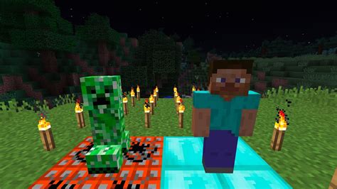 Five Types Of Creeper And Steve In Minecraft Youtube