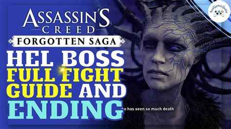 FORGOTTEN SAGA Hel Boss Fight Ending Scene AC VALHALLA PS5 4k YouTube