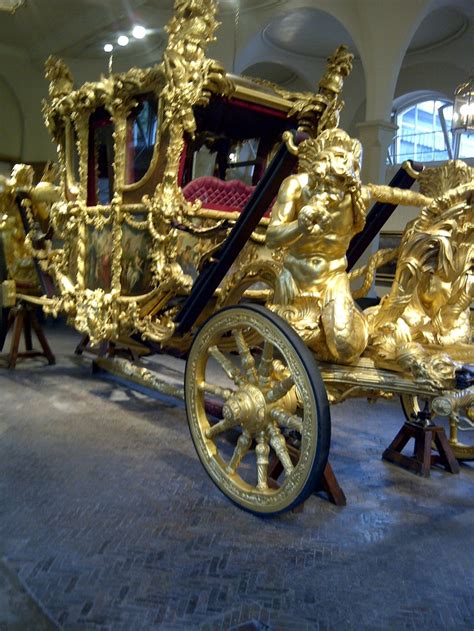 One Of The Royal Carriages Buckingham Palace England Carriages