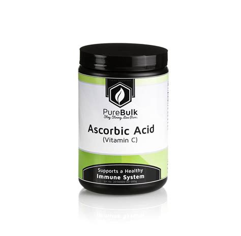 Vitamin C Powder Ascorbic Acid Pure Bulk Vitamins