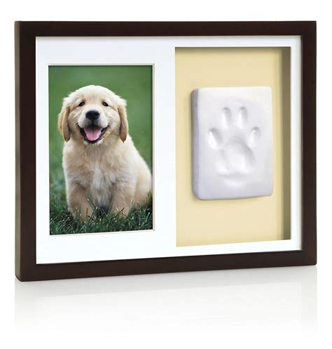 Pet Keepsake Photo Frame With Clay Imprint Kit For T Buy Dog