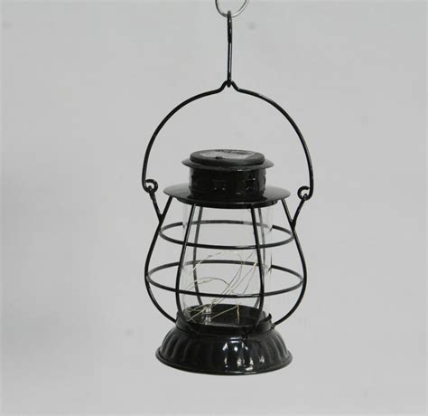 Backyard Expressions Vintage Hanging Solar Lantern