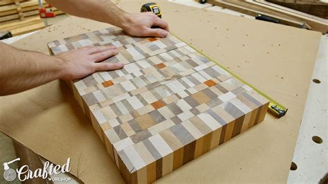How To Make End Grain Cutting Boards From Scrap Wood — Crafted Workshop