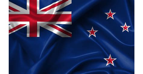 The flag of new zealand consists of a blue field with union jack on the canton and four red stars centered on white stars. Flagz Group Limited - Flags New Zealand - Flag - Flagz ...