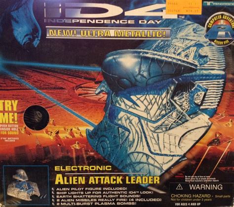Id4 Independence Day Electronic Alien Attack Leader 1996 Sealed In Box