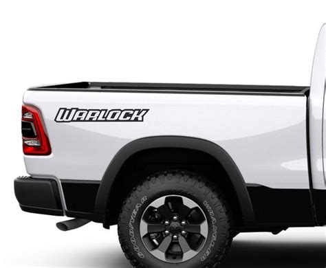 Warlock Vinyl Decal Sticker Compatible With Ram Truck Bed 2 Etsy