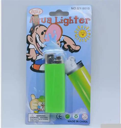 Aliexpress Com Buy Funny Party Trick Gag Gift Water Squirting Lighter Fake Lighter Joke Prank