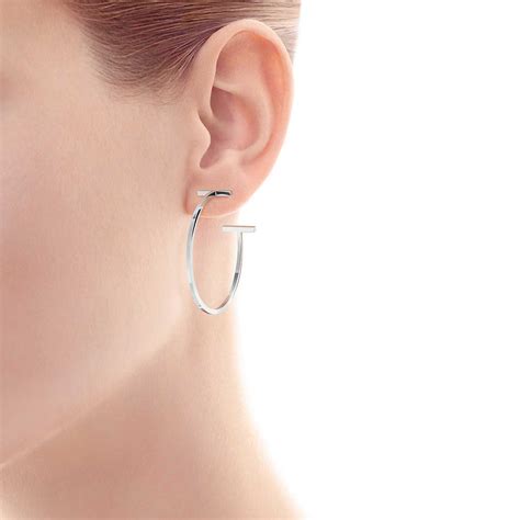 Tiffany Co Wire Hoop Earrings Tiffany Earrings Tiffany T