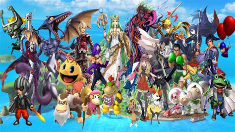 Super Smash Bros Wii U And 3ds Newcomers By Darkmangc On Deviantart