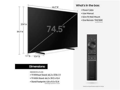 75 Inch The Frame Digital Art Display Smart Tv Samsung Us