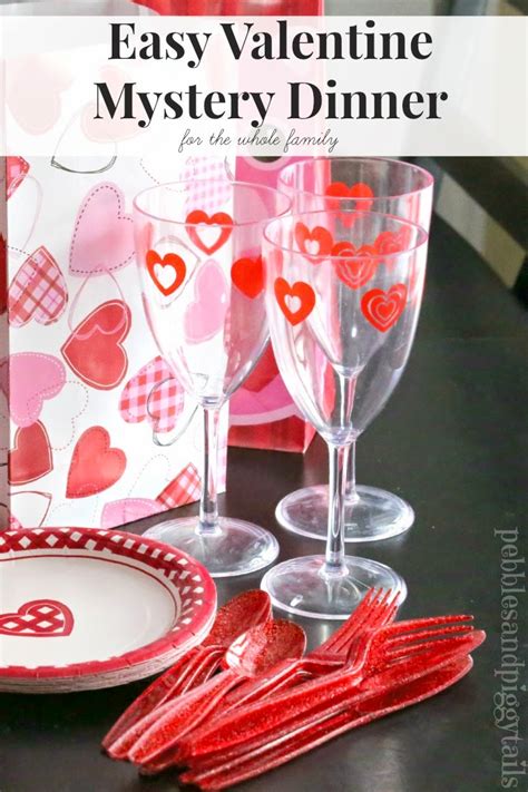 Valentine`s day restaurant menu template background for romantic dinner. Printable Valentine Mystery Dinner Menus | Making Life ...