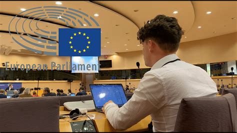 My Internship At The European Parliament In Brussels Youtube