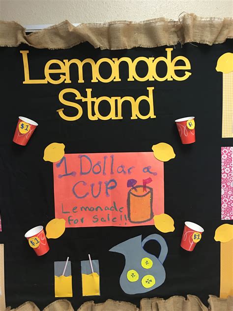 Pin By Ashley Riley On Classroom Ideas Lemonade Stand Lemonade