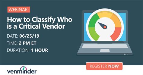 Register: How to Classify Who Is a Critical Vendor Workshop