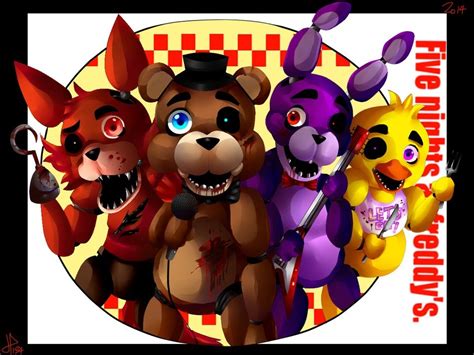 Five Nights At Freddys Drawing Free Image Download