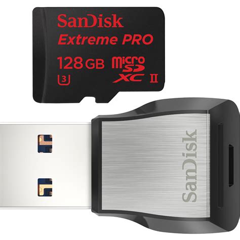Sandisk 128gb Extreme Pro Uhs Ii Microsdxc Sdsqxpj 128g Ancm3