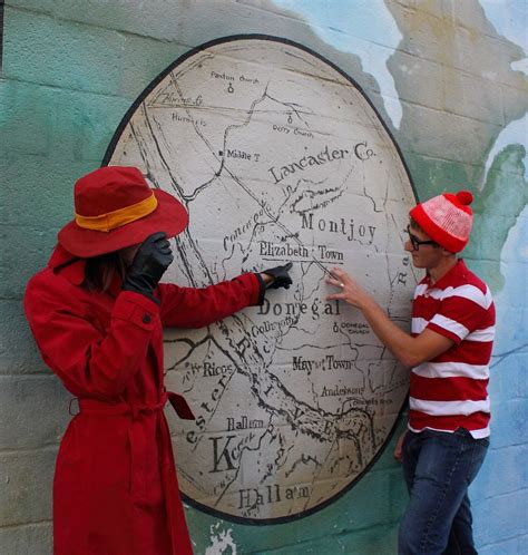 A Wheres Waldo And Carmen Sandiego Couples Photo Shoot To Bring On