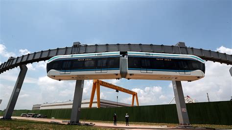 Wuhan Sky Train Successfully Completes High Temperature Test Run Cgtn