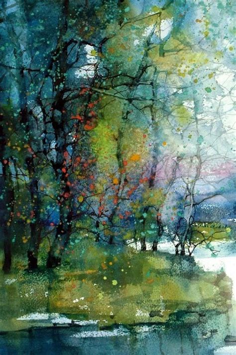 Top 10 Over Idéer Og Inspiration Inden For Watercolor Trees