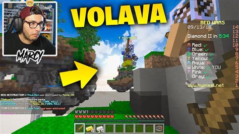 Volavano Sulle Bedwars Sono Hacker Minecraft Ita Youtube