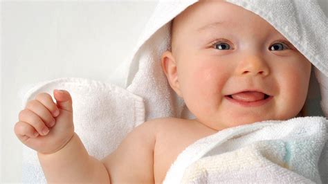 Funny Baby Face Expressions Covered With White Towel Hd Funny Baby