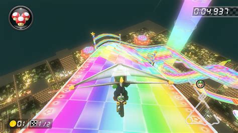 Gcn Rainbow Road Ct Mario Kart 8 Deluxe Mods