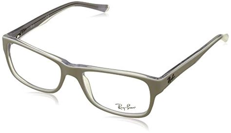 Ray Ban Unisex Rx5268 Eyeglasses In White For Men Lyst