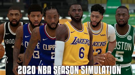 Memphis is hanging on for dear playoff life as they have lost five straight. NBA 2K19 Predicts The 2020 NBA Season! - YouTube