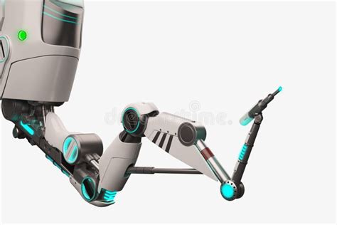 Sci Fi Robotic Arm Stock Illustration Illustration Of Angle 68336669