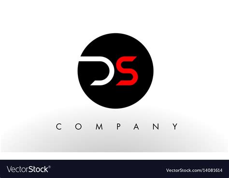 Ds Logo Letter Design Royalty Free Vector Image