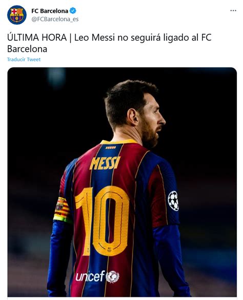 ¿por Qué Se Va Messi Del Barcelona Efekto10