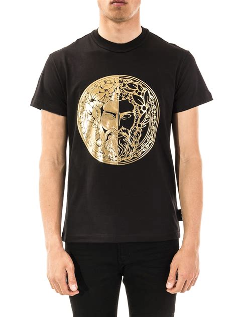 Versace Jeans Couture Golden Medusa T Shirt T Shirts B3gva7ge30314k42