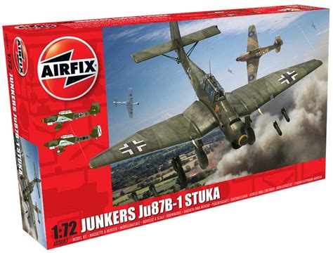 Buy Airfix 172 Scale Junkers Ju87 B 1 Stuka Model Kit Online At