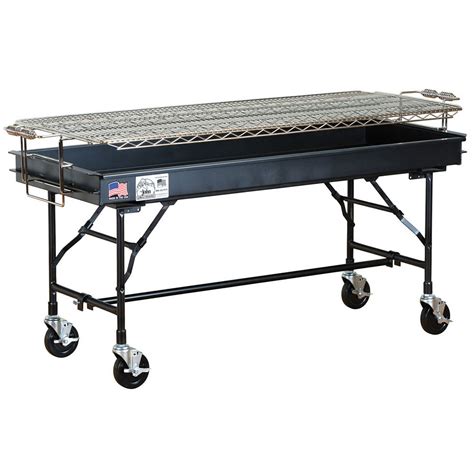 Big Johns Grills And Rotisseries M 15fb 60 Mobile Charcoal Commercial