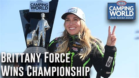 2022 Top Fuel Champion Brittany Force Youtube