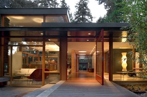 Glass Walls Mid Century Architecture Residential Architecture