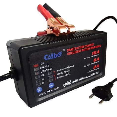 Catbo Motorcycle Battery Charger 6v12v All Intelligent 6v Charger Auto