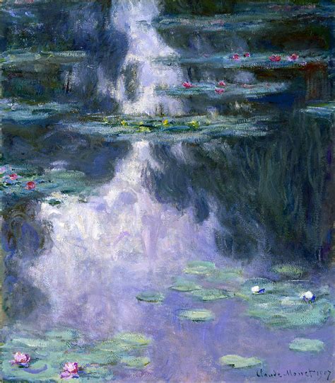 Water Lilies Nympheas Painting By Claude Monet Fine Art America