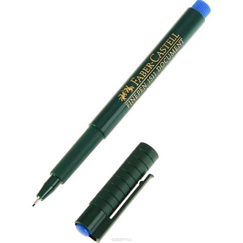 Faber Castell Fineliner Pen Blue Bookstation