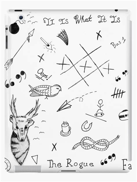 Tomlinson is a big fan of inks and has multiple tattoos. "Louis Tomlinson Tattoos" iPad Cases & Skins by ...