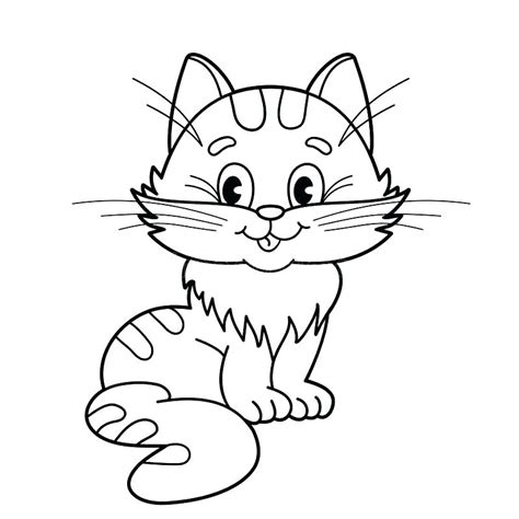 Anime Cats Coloring Pages At Free Printable