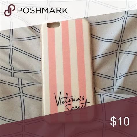 Victorias Secret Iphone 66s Case Iphone Pink And White Stripes