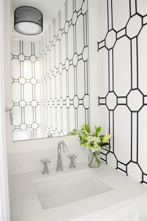 See more ideas about wallpaper, powder room wallpaper, room wallpaper. Pin by Maame Nyaa on Beautiful Bathrooms | Black powder ...