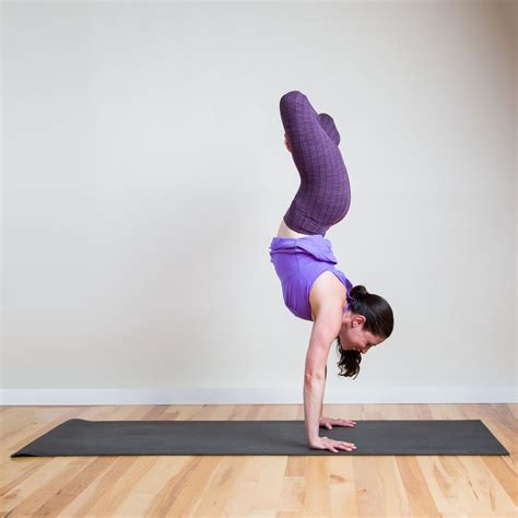 Handstand Lotus Advanced Yoga Poses Pictures Popsugar Fitness