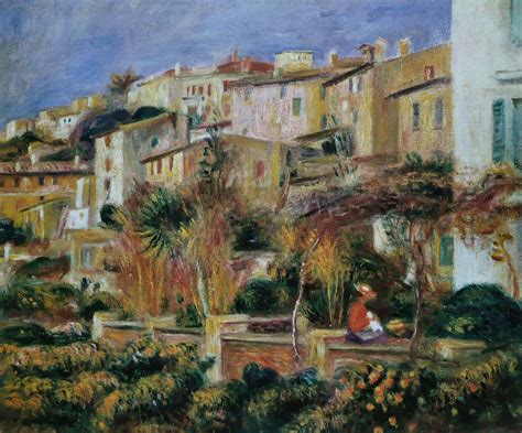 Pierre Auguste Renoir Terrasses à Cagnes