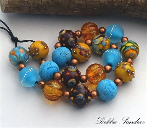 Handmade Lampwork Beads For Jewelry Supplies For Statement Necklace