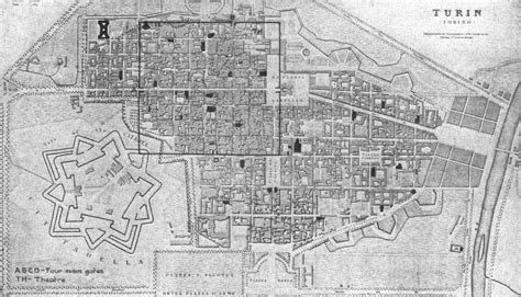 Qa595 The Old Roman City Layout In Turin Italy Flickr