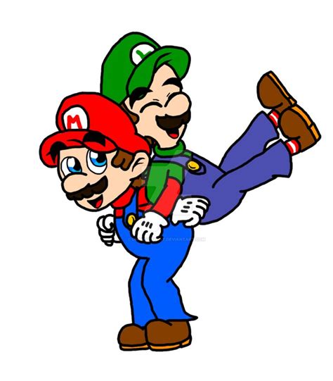 Mario And Luigi By Luigikittykat On